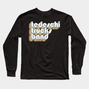 Retro Tedeschi Trucks Band Long Sleeve T-Shirt